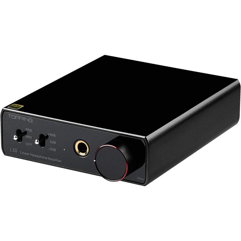 TOPPING L30 Amp 6.35MM NFCA 3ステップゲイン設定 HiFi ヘッドフォンアンプ RCA Hi-Res プリアンプ 3ステップゲイン設定 L30 Amp 35MM NFCA HiFi ヘッドフォンアンプ RCA Hi Res プリアンプ