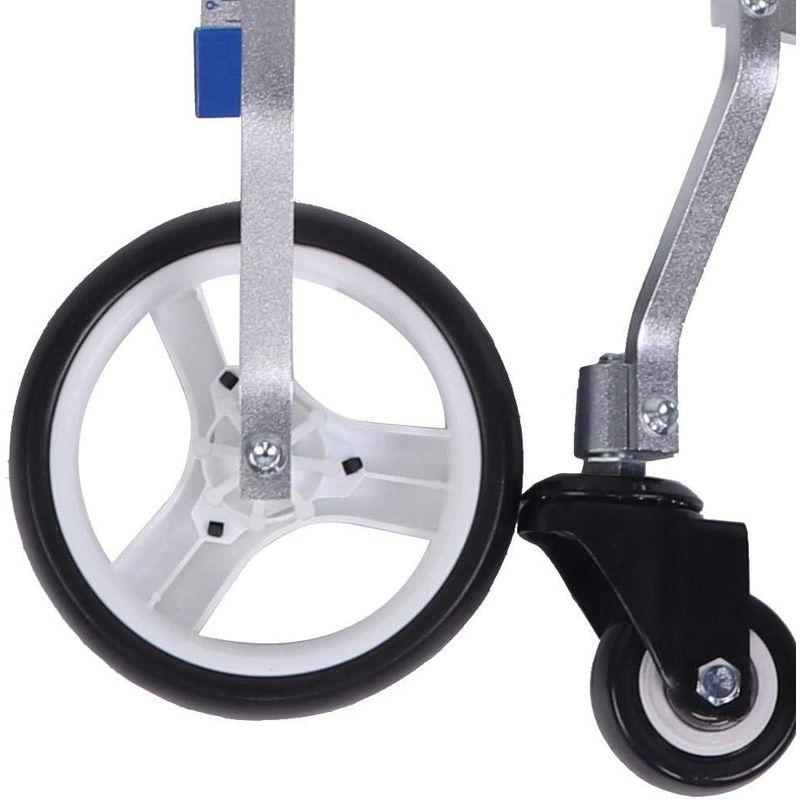 犬用歩行器 車椅子 ペット用 歩行器 4輪 犬用 車椅子 調節可能 障害者ペット/犬/猫用 後ろ足 ポータブル(XS) 車椅子 ペット用 歩行器 4輪 犬用 調節可能 障害者ペット/犬/猫用 後ろ足 ポータブル XS