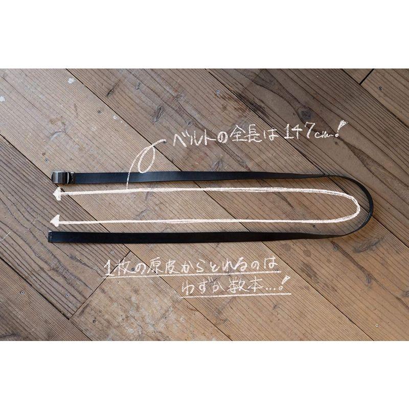 No.01 Leather Long Belt ロングベルト (ブラック) Leather Long Belt ロングベルト ブラック