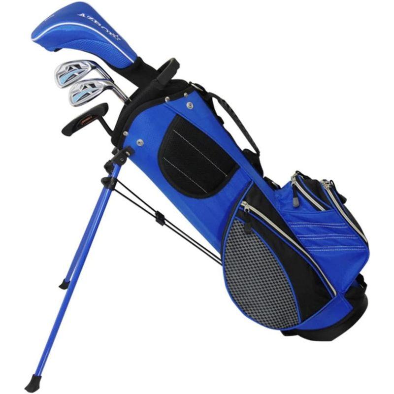 AZROF(アズロフ) クラブセット - ジュニアクラブセット 4本セット(1W，7I，SW，PT) 6~9才(身長110~130cm) ブ アズロフ クラブセット ジュニアクラブセット 4本セット 1W，7I，SW，PT 9才 身長110 130cm ブ