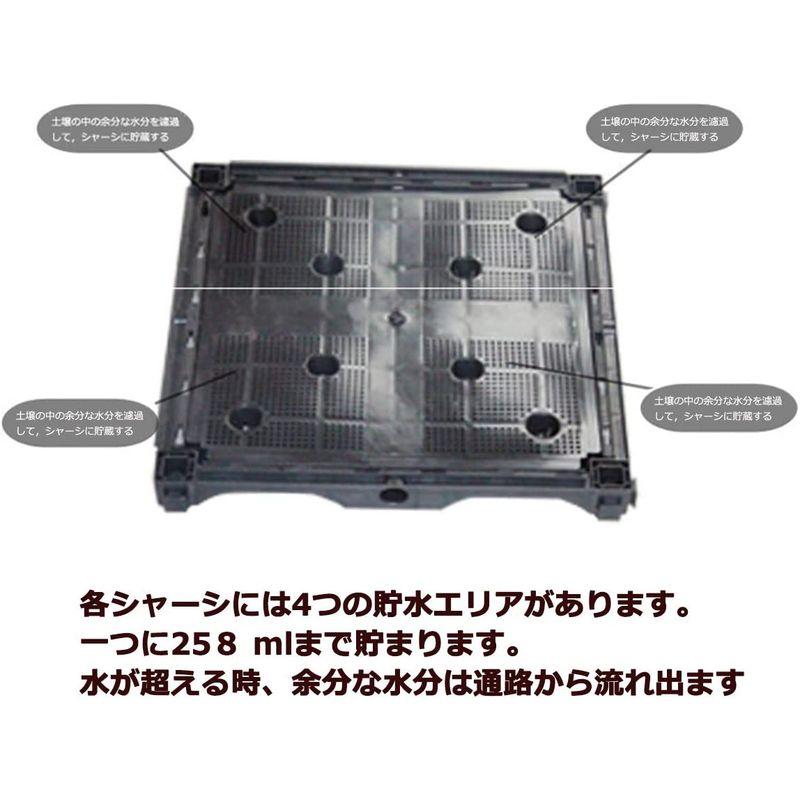 BAOYOUNI 組み立て簡単ガーデンボックス プランターボックスプラスチック鉢植え入れ花 植物 栽培ブラウン 鉢用品 大型プランター 莱園 組み立て簡単ガーデンボックス プランターボックスプラスチック鉢植え入れ花 植物 栽培ブラウン 鉢用品 大型プランター 莱園