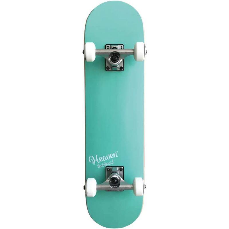 【訳あり品】 スケートボード スケボー コンプリートHEAVEN SKATE BOARD JUNIOR SERIES 28.5 MINT BLUE ミント 【U2014570554】(10239円)
