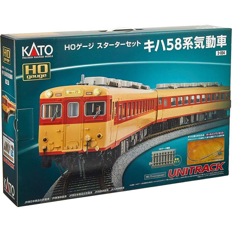 完動品 KATO HOゲージ HO スターターセット キハ58系気動車 3-004 鉄道模型 入門セット 【9253096381】(32702円)