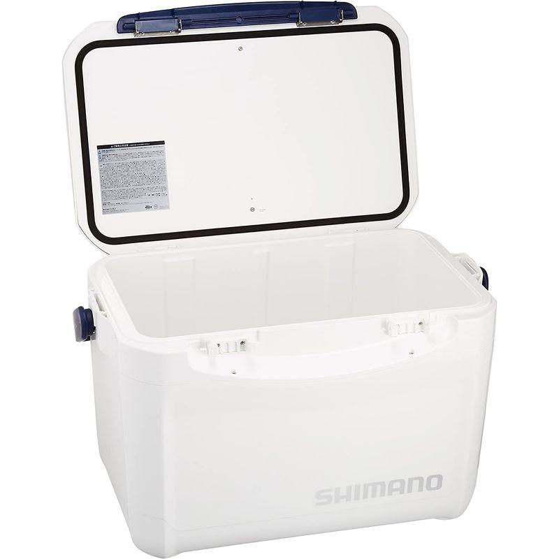 シマノ(SHIMANO) クーラーボックス 26L フリーガ ライトLZ-026M 釣り用 ピュアホワイト クーラーボックス ピュアホワイト SHIMANO 26L フリーガ ライトLZ 026M 釣り用 幅×長×高