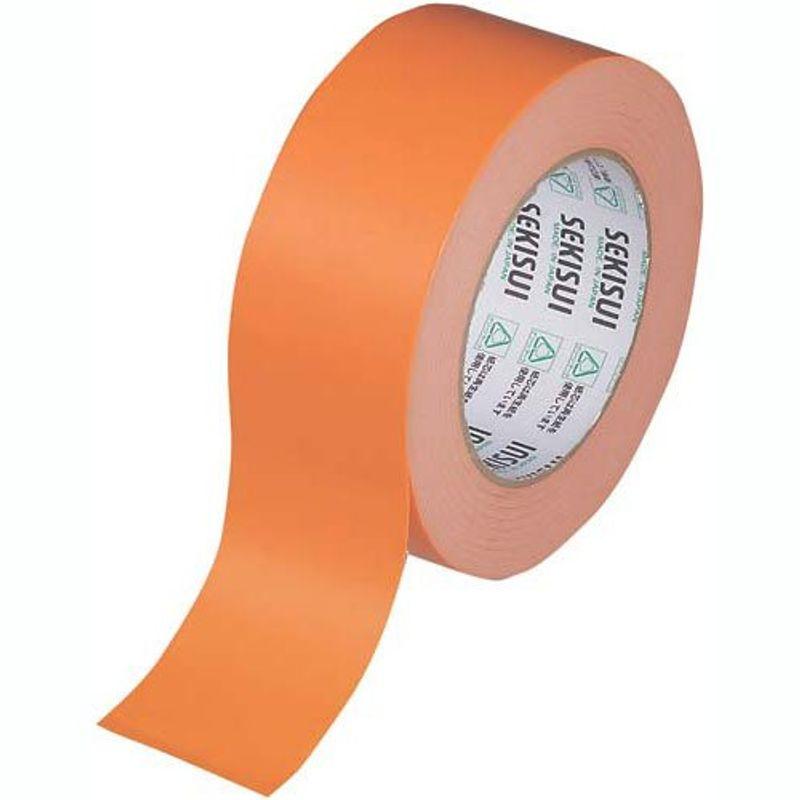セキスイ　カラークラフトテープ　５００ＷＣ　オレンジ　５０巻