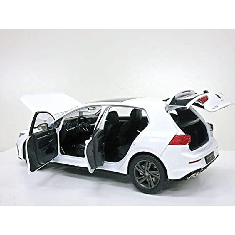 VW特注 1/18 フォルクスワーゲン ゴルフ R-Line (ホワイト) 2021 GOLF 8 1/18 フォルクスワーゲン ゴルフ Line ホワイト GOLF 　
