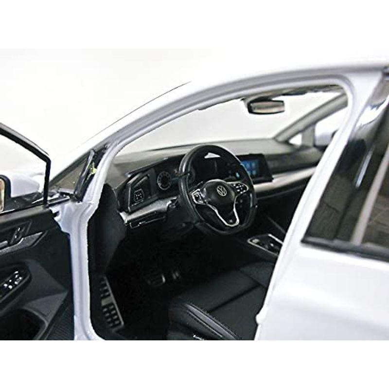 VW特注 1/18 フォルクスワーゲン ゴルフ R-Line (ホワイト) 2021 GOLF 8 1/18 フォルクスワーゲン ゴルフ Line ホワイト GOLF 　