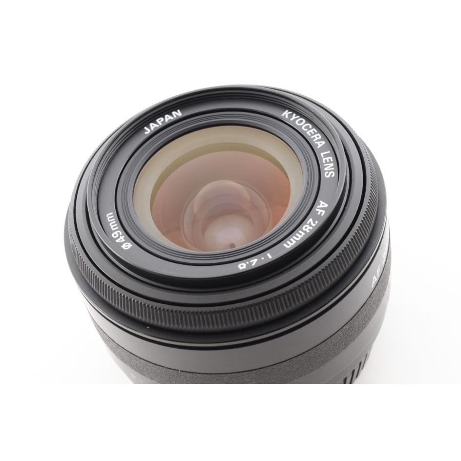 Kyocera AF 28mm F/2.8 ヤシカマウント用 交換レンズ｜hidebowjapan｜12