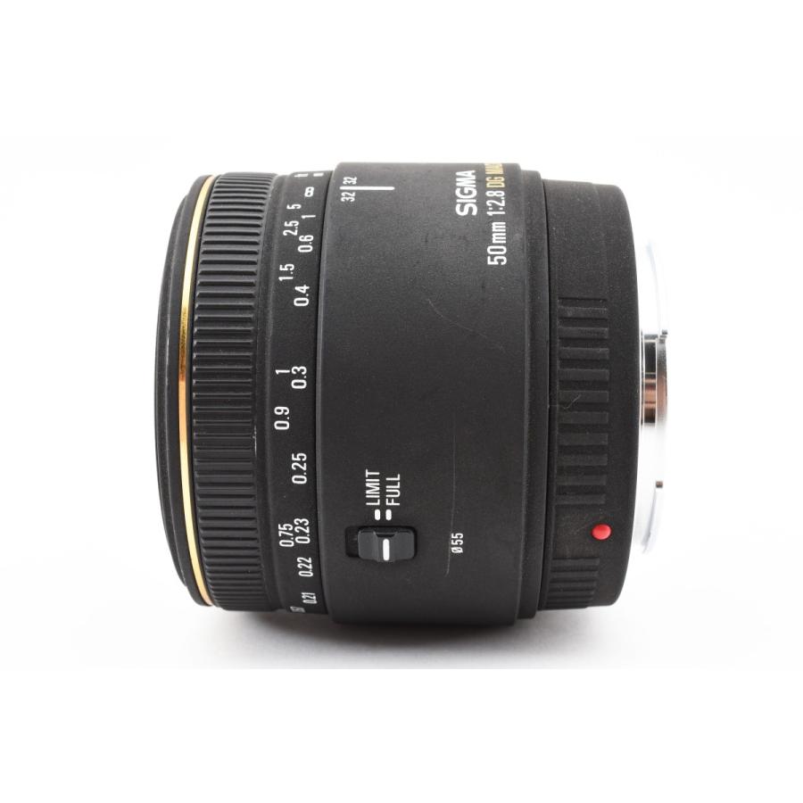 Sigma EX DG Macro 50mm F/2.8 Sony シグマ Aマウント用 交換レンズ｜hidebowjapan｜08