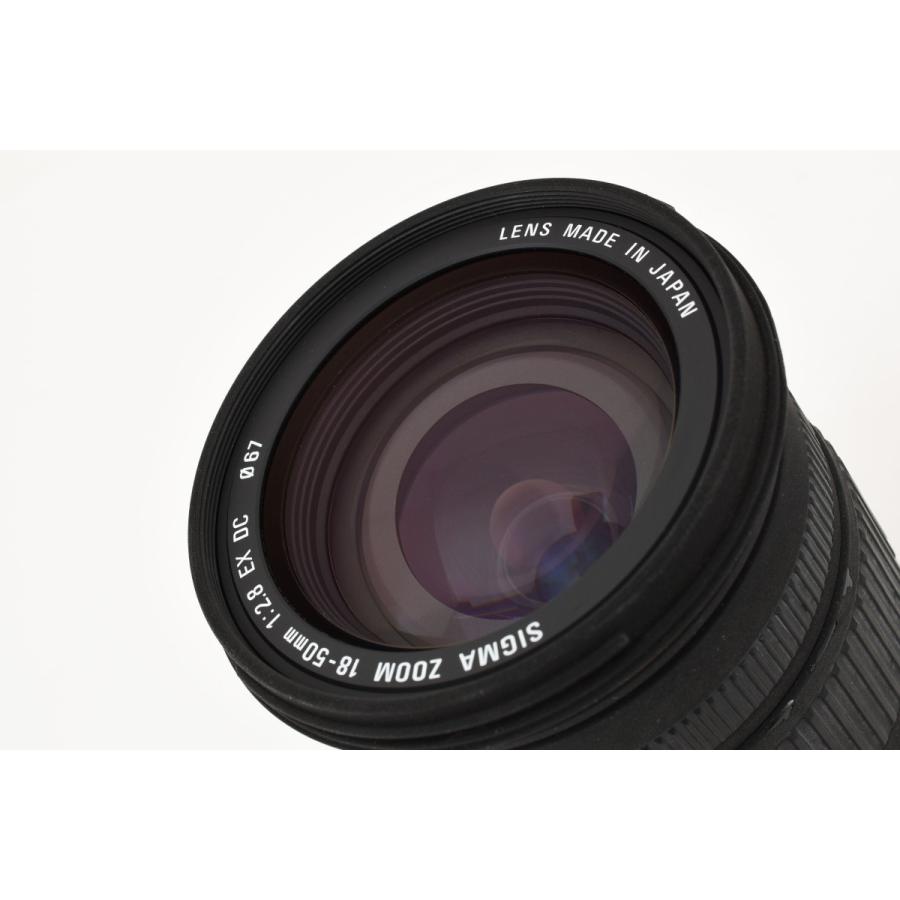 Sigma EX DC 18-50mm F/2.8 D Nikon ニコンFマウント用 交換レンズ｜hidebowjapan｜13