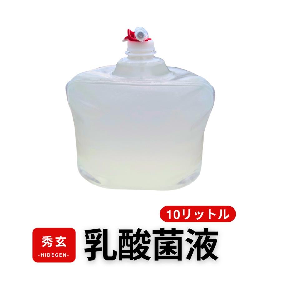 秀玄 乳酸菌 酵母菌 活性液 10リットル | 