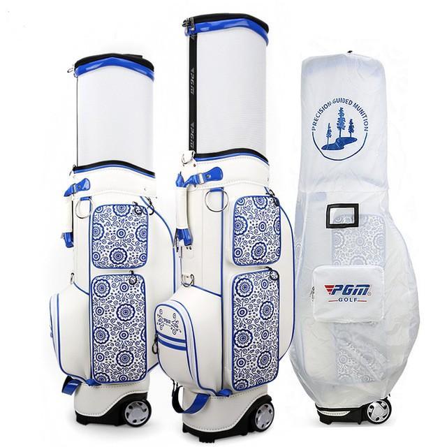 ゴルフ用品防水バッグキャディーバッグベーシックモデルヘッド自由伸縮メンズ用キャディバッグ軽量おしゃれ 