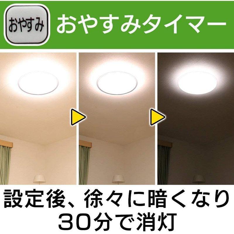 アイリスオーヤマ LED シーリングライト クリアフレーム 調光10段階 調色11段階 ~14畳 (日本照明工業会基準) 5800lm ナツ