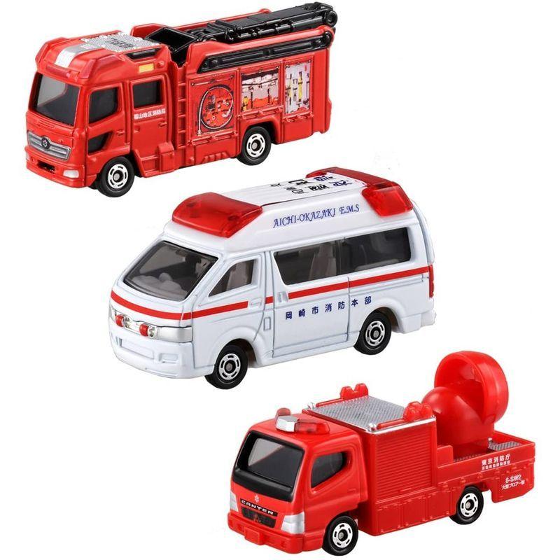 大人気の トミカ ギフト 119番緊急車両 Dvdセット ミニカー Demolition Training