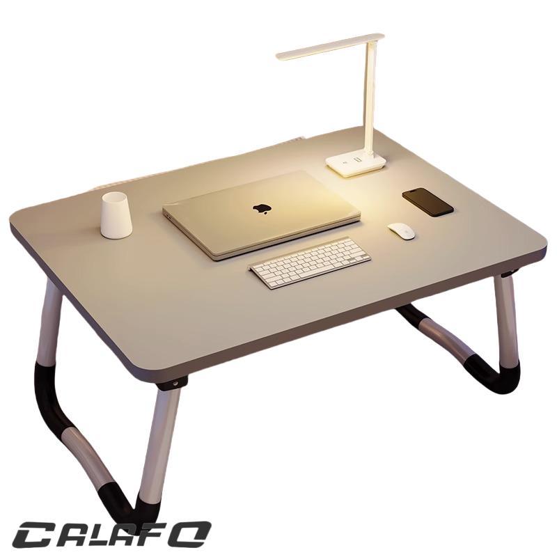 テーブル サイドテーブル 折りたたみテーブル デスク 学習机 パソコンデスク 小さいローテーブル ミニベッドデスク  1人用持ちやすいお宅応援 ミニテーブル | ブランド登録なし | 17