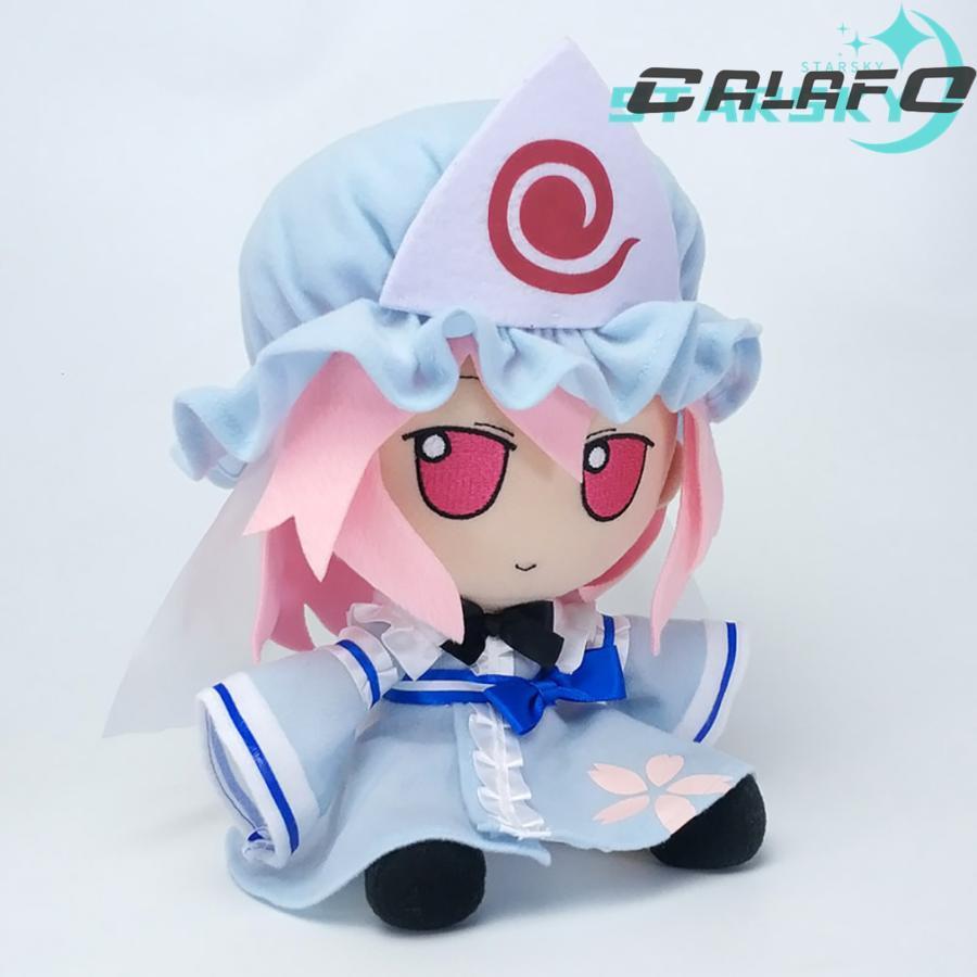 東方プロジェクト 西行寺 幽々子 さいぎょうじ ゆゆこ　ぬいぐるみ 東方project 　キャラクター グッズ　人形 ドール　可愛い　おもちゃ　プレゼント ギフト | ブランド登録なし | 03