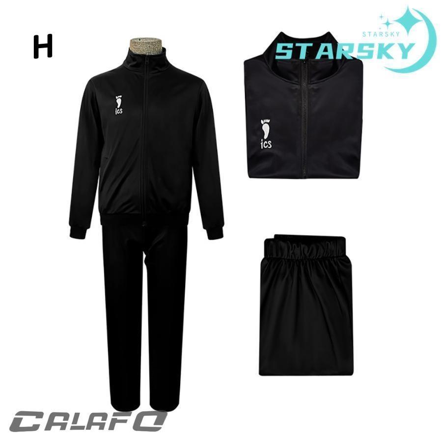 ハイキュー!! 稲荷崎 白鳥沢 音駒 烏野 青葉城西 梟谷学園高校 伊達工業学院高校 バレーボール部 風　ジャージ コスプレ衣装　コスチューム　服　ハロウィン | ブランド登録なし | 08