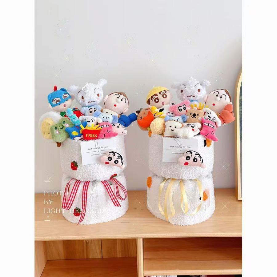 チャンキーフラワー ぬいぐるみ 花束 ギフト クリスマス ベビー