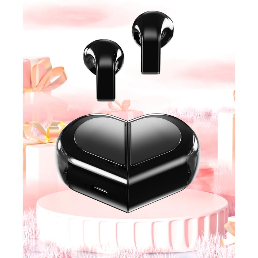 ワイヤレスイヤホン bluetooth ハート型イヤホン HeartBuds ワイヤレスイヤホン bluetooth ハート型イヤホン HeartBuds
