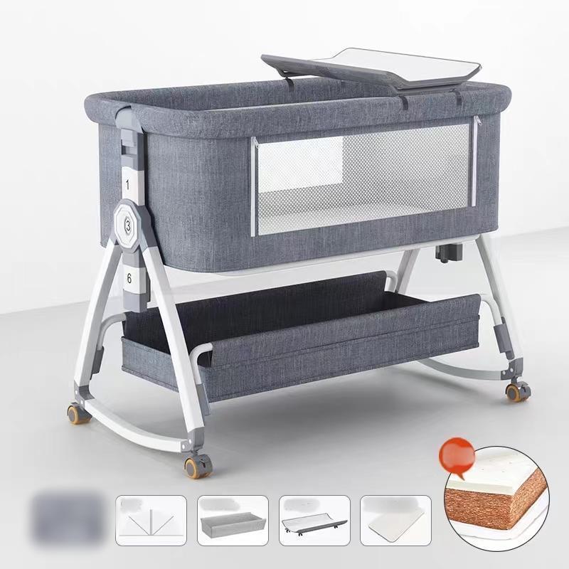 【2025最新モデル】ベビーベッド 添い寝可 折りたたみ可 ゆりかご 楽天市場】2025最新モデル 添い寝 ベビーベッド ミニ 持ち運び