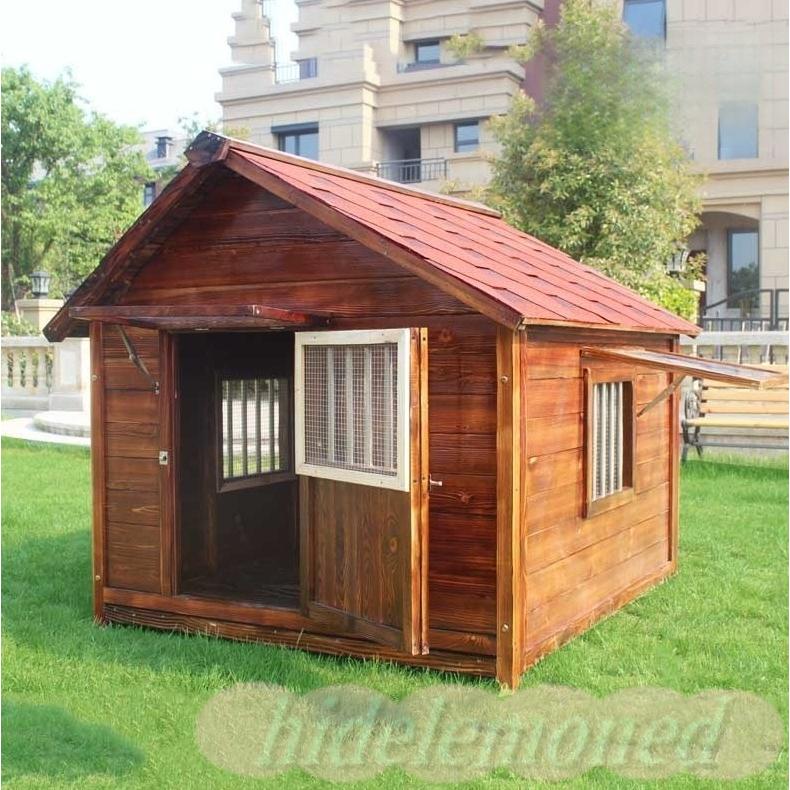 豪華犬別荘 庭付き ペットハウス 家庭用 犬小屋 窓2点窓1点 網戸 豪華犬別荘 庭付き ペットハウス 家庭用 犬小屋 窓2点窓1点 網戸