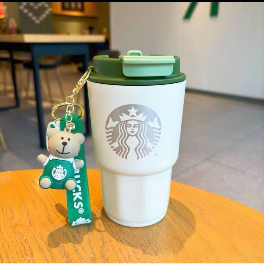 キーホルダー付き 2025新入 スターバックス 水筒 スタバ ボトル
