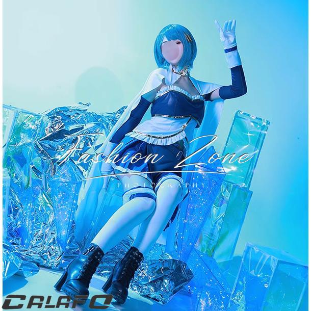 ◇魔法少女まどか☆マギカ 風 美樹 さやか コスプレ衣装 ウィッグ 靴