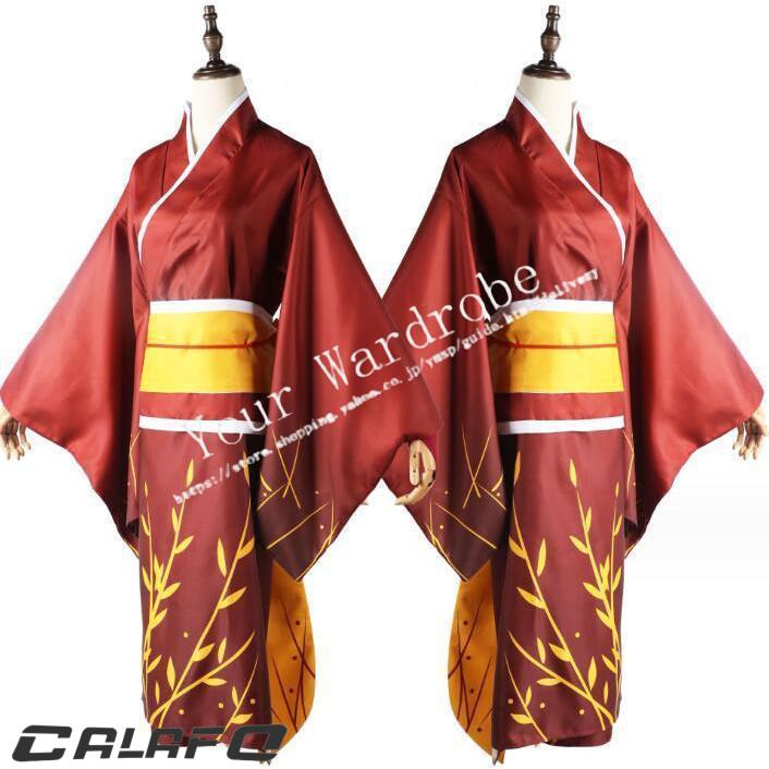 文豪ストレイドッグス 風 泉 鏡花コスプレ 衣装 ウィッグ靴 着物 和服