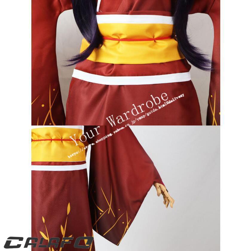 文豪ストレイドッグス 風 泉 鏡花コスプレ 衣装 ウィッグ靴 着物 和服