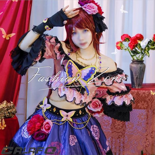 ◇アイカツ！アイドルカツドウ！第4四半期 風 紫吹蘭 コスプレ衣装