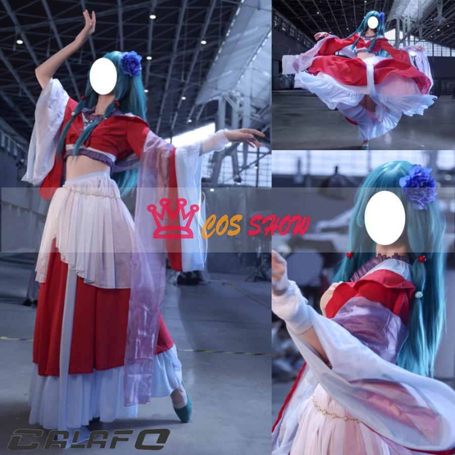 薬屋のひとりごと 猫猫 マオマオ 月下の舞 コスプレ衣装 薬師 漢服 cosplay ウィッグ追加可能 仮装 イベント ステージ服 舞台 ハロウィン クリスマス