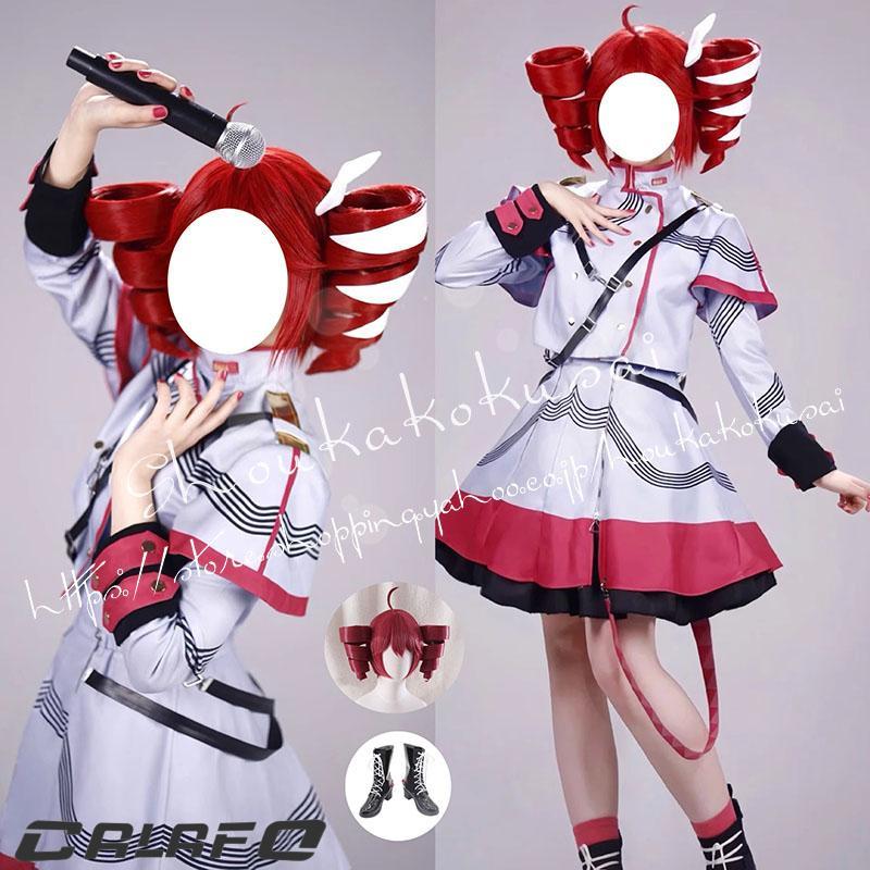 VOCALOID Synthesizer V 重音テト コスプレ衣装 日常服 ハロウィン