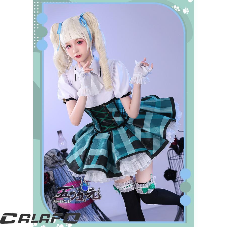 即発送　アイカツ！　藤堂ユリカ　ゴシック　三分妄想　　コスプレ衣装 アイカツ 藤堂ユリカ コスプレ ゴスマジックコーデ 三分妄想 ウィッグ