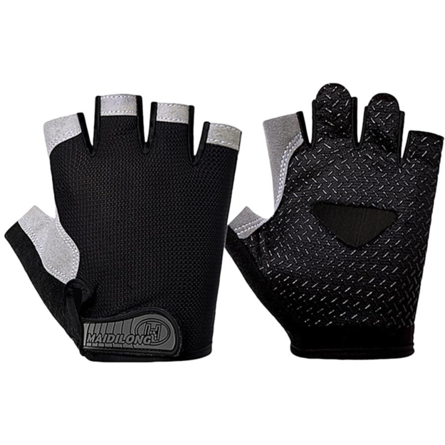 ドライビンググローブ フィットネスグローブ 手袋 グローブ 指なし 滑り止め メンズ 男性 レディース 女性 車用品 バイク用品 サイクルグローブ 自 | ブランド登録なし | 09