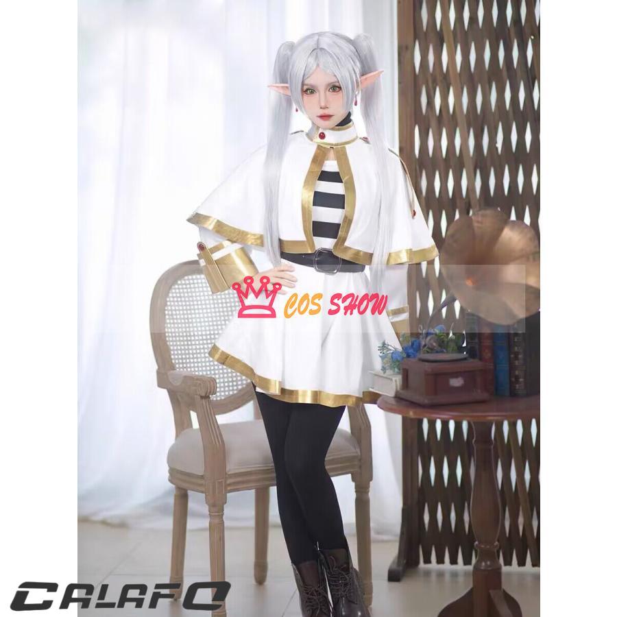 葬送のフリーレン フリーレン コスプレ 衣装 ウィッグ付き 葬送のフリーレン コスプレ フリーレン cosplay 耳付き 仮装 ウィッグ