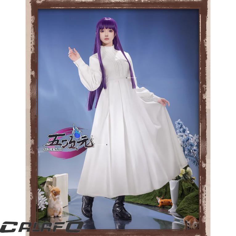 三分妄想 葬送のフリーレン コスプレ フェルン 衣装 ※ウィッグ 武器