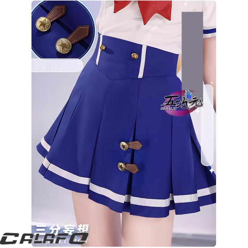 スターライト学園 コスプレ 制服 Sサイズ 三分妄想 アイカツスターズ! スターライト学園夏制服 コスプレ衣装