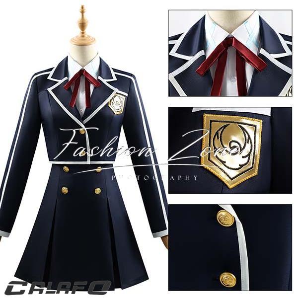 ◇ソードアート・オンライン 風 結城 明日奈/アスナ 制服 コスプレ衣装