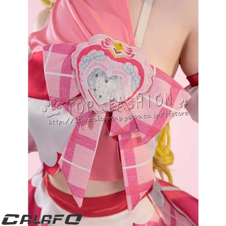 キミとアイドルプリキュア 風 咲良うた Cure Idol コスプレ衣装