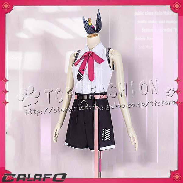 にじさんじ VTuber 風 倉持めると Kuramochi Meruto コスプレ衣装 ウィッグ cosplay コスチューム ハロウィン クリスマスの画像