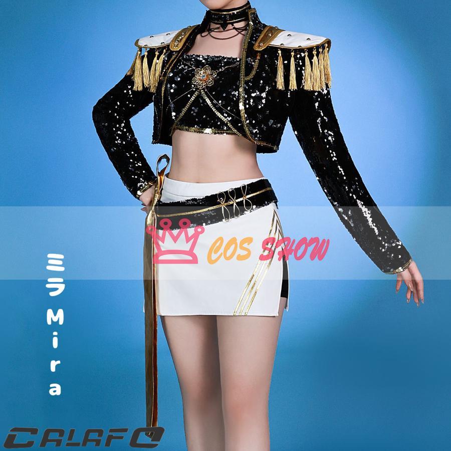 K-POPガールズ デーモン・ズ風 Golden ゾーイ ルミ ミラ コスプレ衣装