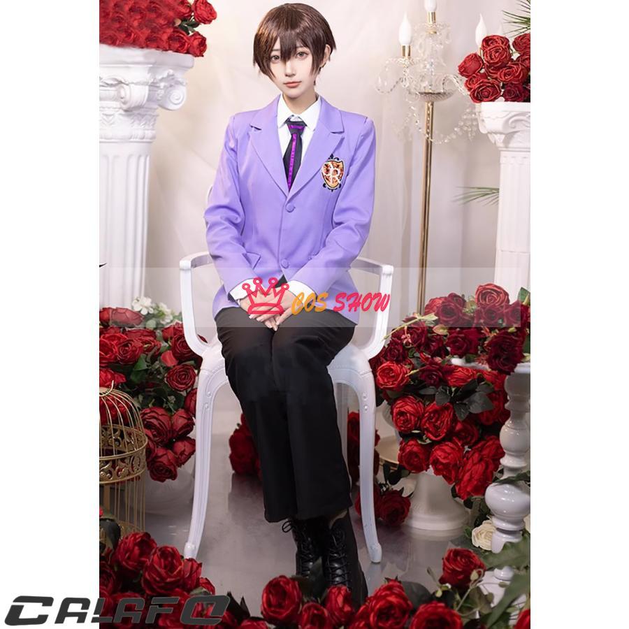 桜蘭高校ホスト部 男子制服 藤岡ハルヒ 須王環 コスプレ衣装 刺繍 運動