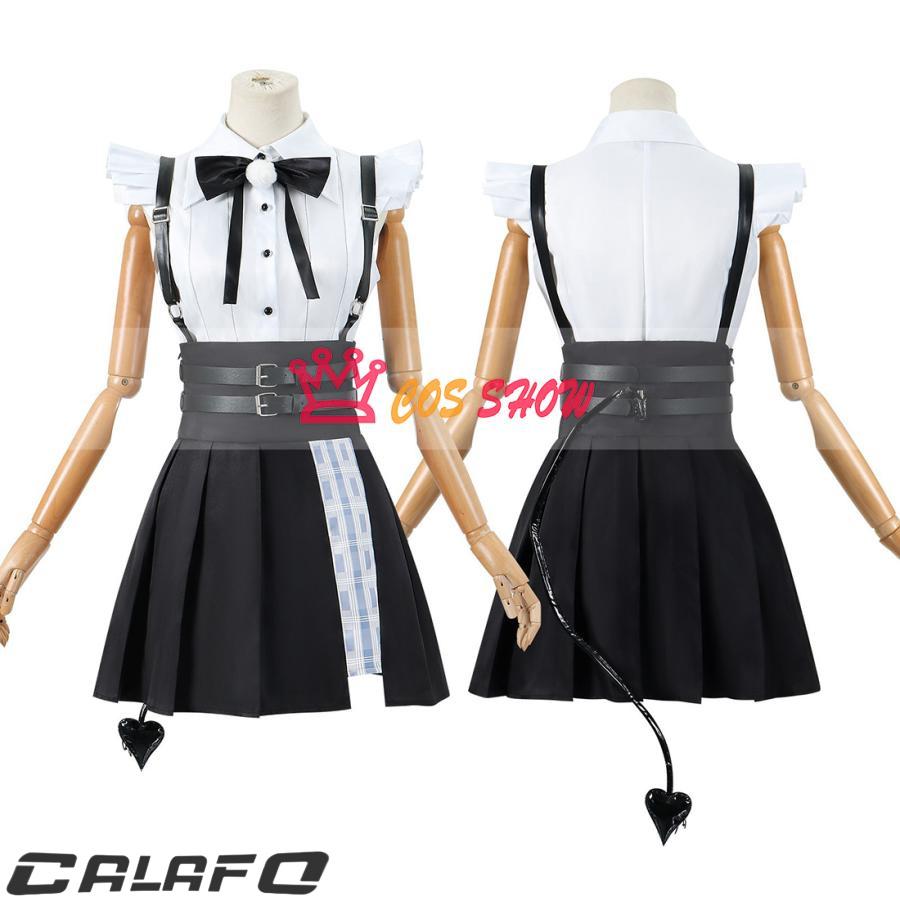 常闇トワ風　制服　コスプレ Amazon.co.jp: バーチャルYouTuber Hololive 常闇トワ 学生制服