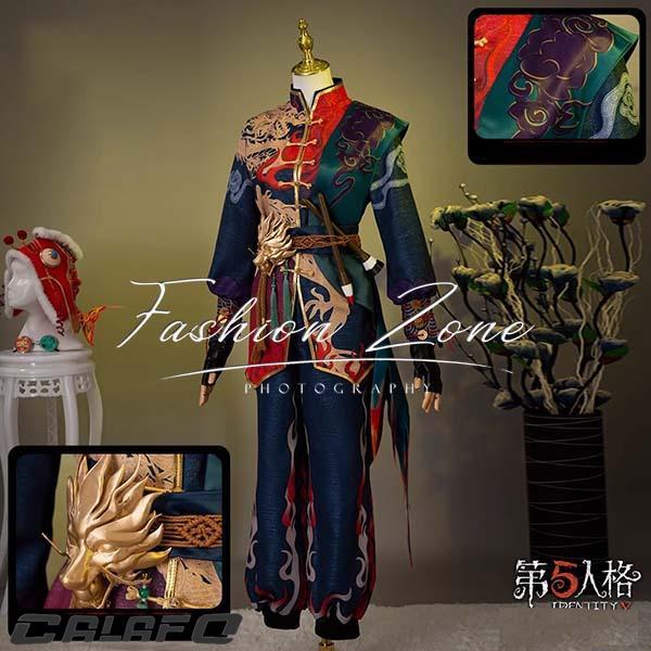 第五人格 曲芸師 コスプレ 衣装＋ウィッグ ◇IdentityV 第五人格 風 曲芸師 マイク・モートン 祈雨珠 コスプレ