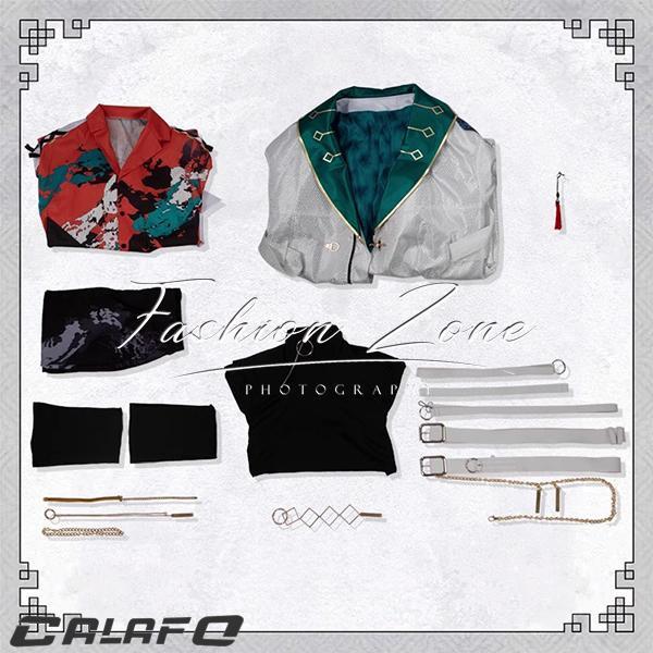 ◇にじさんじ 風 3SKM 魁星 Kaisei コスプレ衣装 ウィッグ cosplay