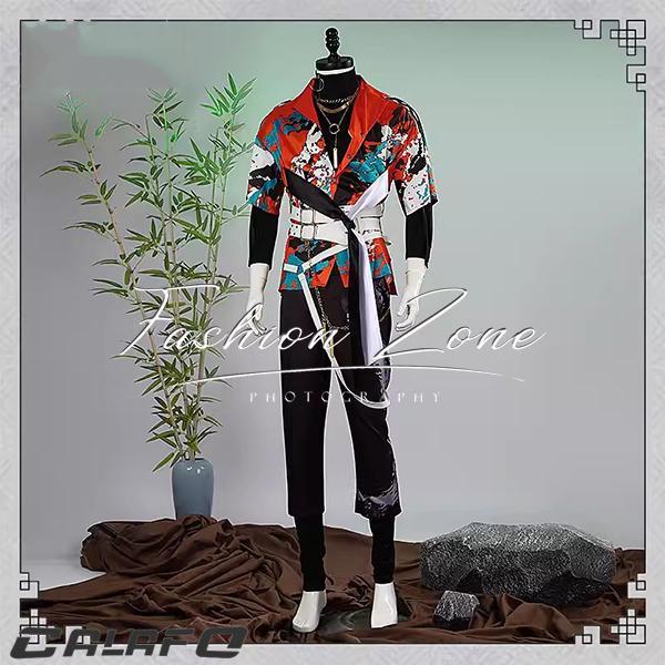 ◇にじさんじ 風 3SKM 魁星 Kaisei コスプレ衣装 ウィッグ cosplay