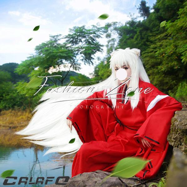 犬夜叉 コスプレ ◇犬夜叉（いぬやしゃ）風 犬夜叉 コスプレ衣装 ウィッグ 靴 cosplay
