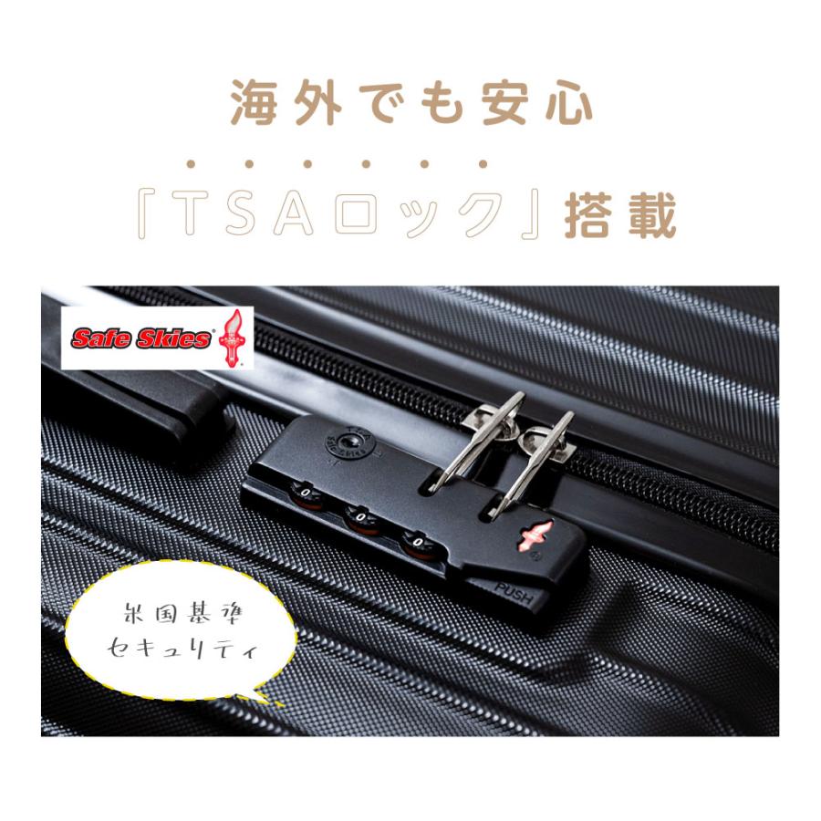 スーツケース キャリーケース ファスナー式 Sサイズ Mサイズ 大容量 4