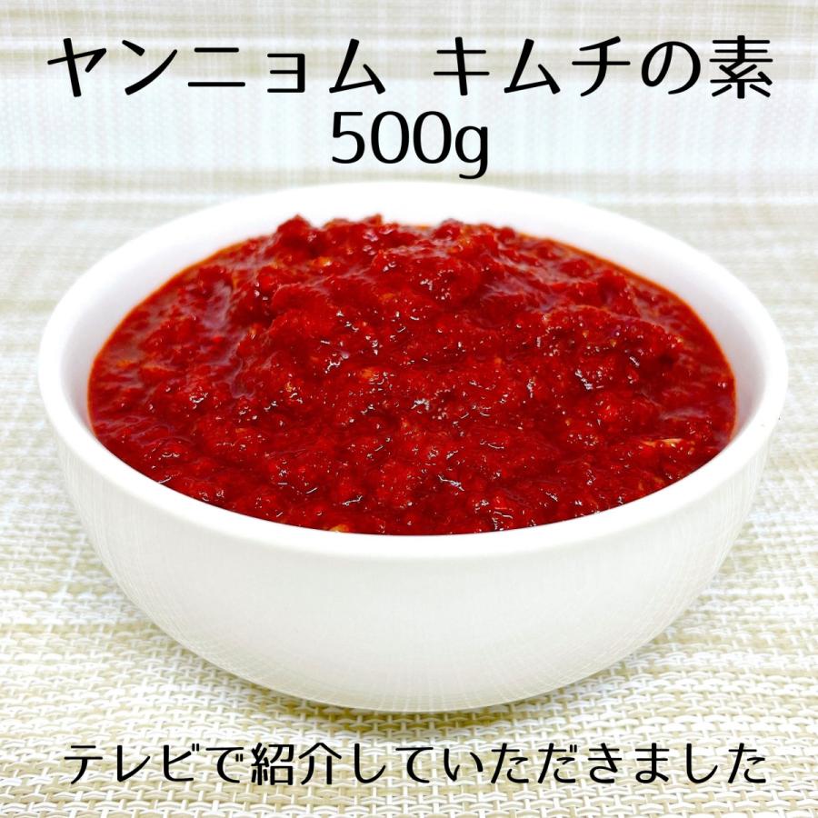 秀食品】自家製 ヤンニョム 500g テレビで紹介された キムチの素 韓国