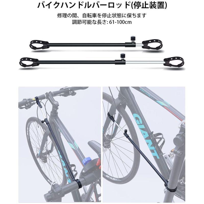 自転車 スタンド 変な角度で止まる